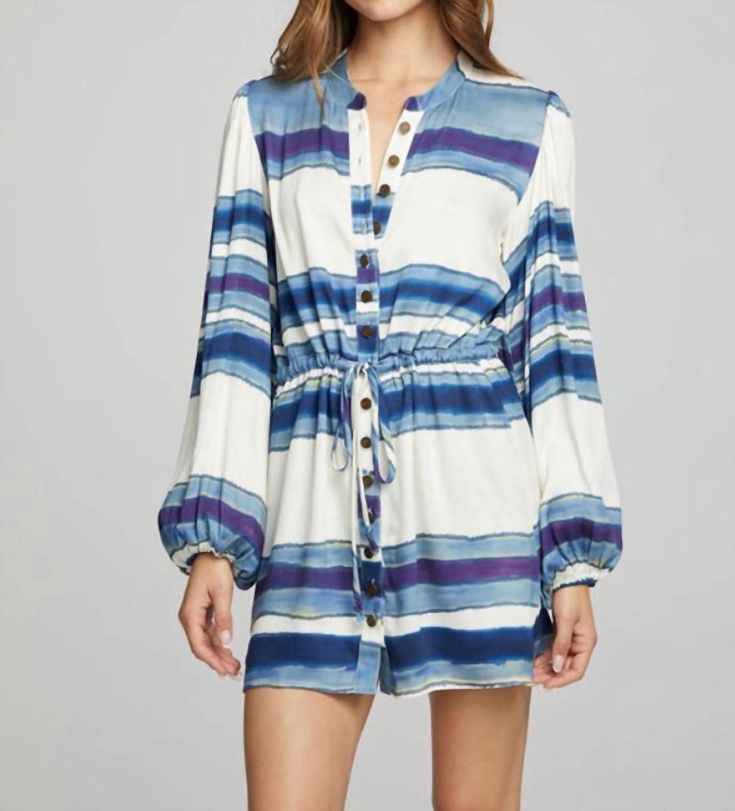 Chaser - pacific stripe dress