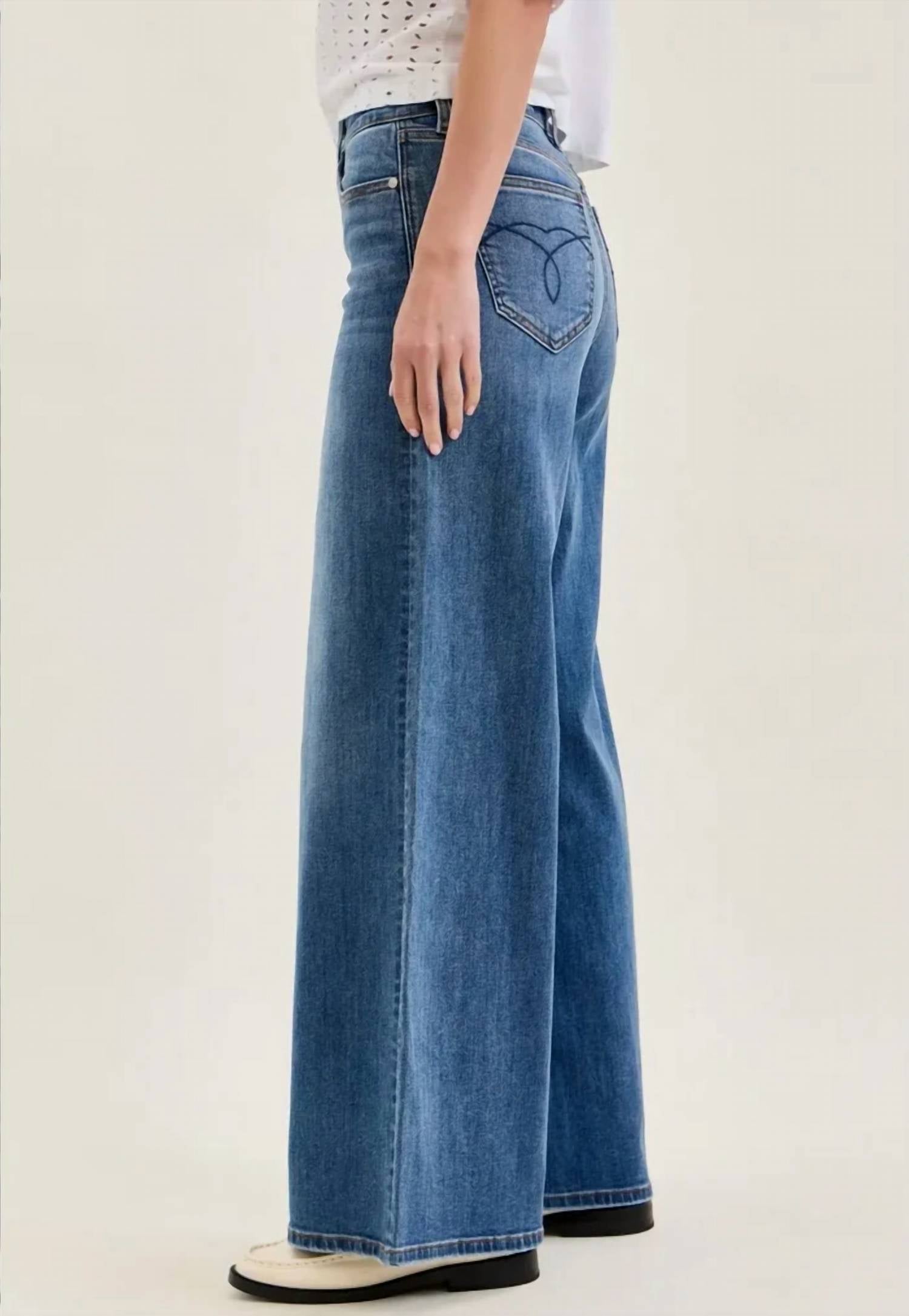 Judy Blue - High Waisted Palazzo Denim