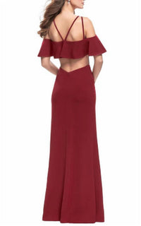 La Femme - La Femme Off The Shoulder Gown