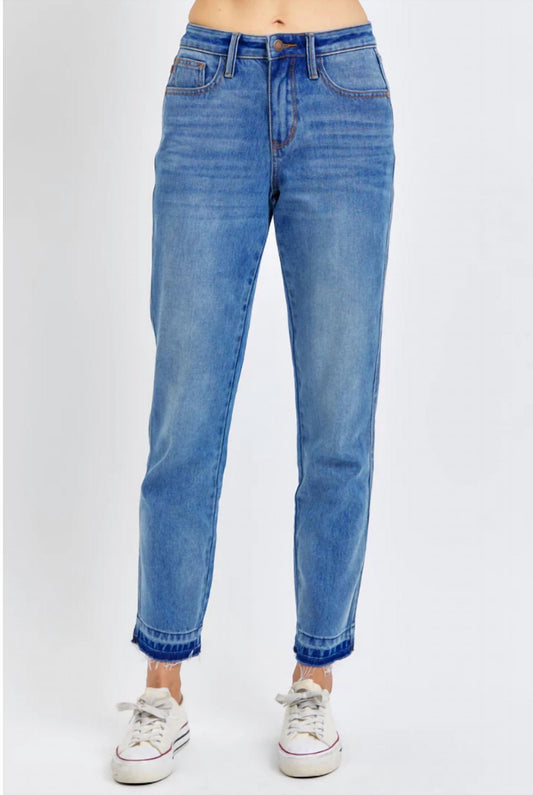 Judy Blue - Mid Rise Rigid Magic Release Hem