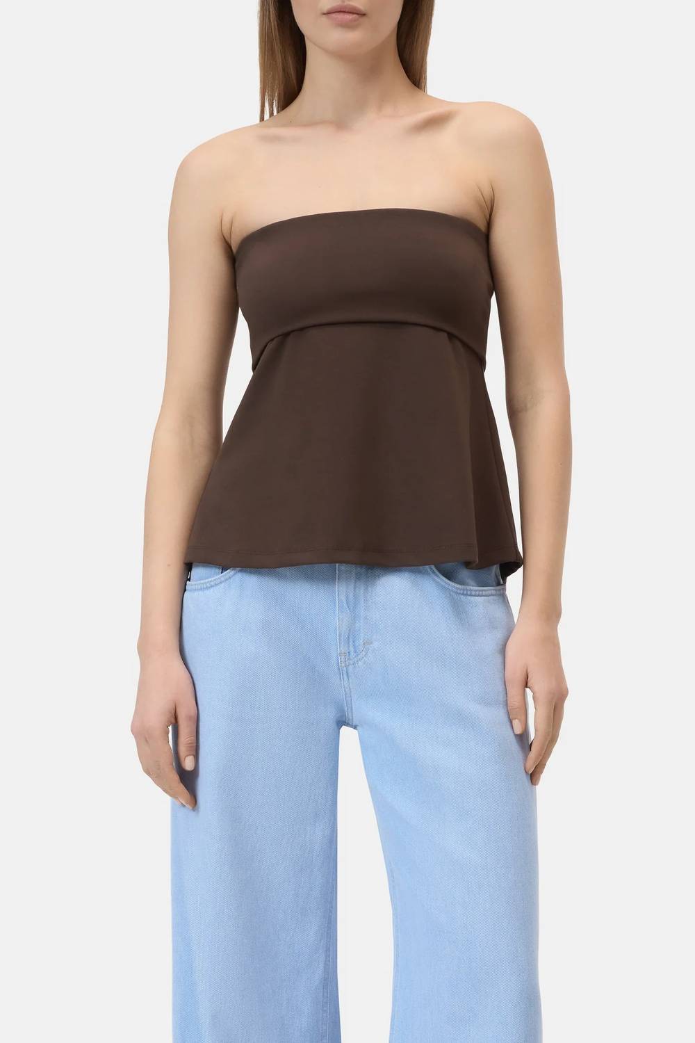 Closed - Maple Pull On Tube Top