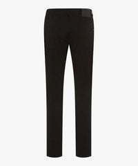 Brax Men's Chuck J Hi Flex Jersey 5-pocket Pants in black - men's jeans - detail view