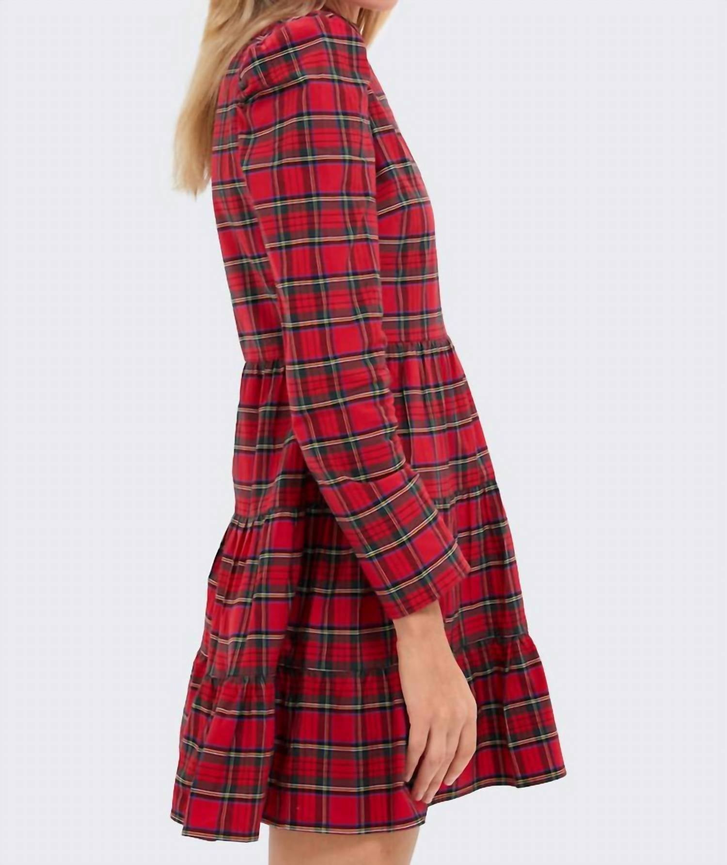 Sail To Sable - Long Sleeve Tunic Flare Dress