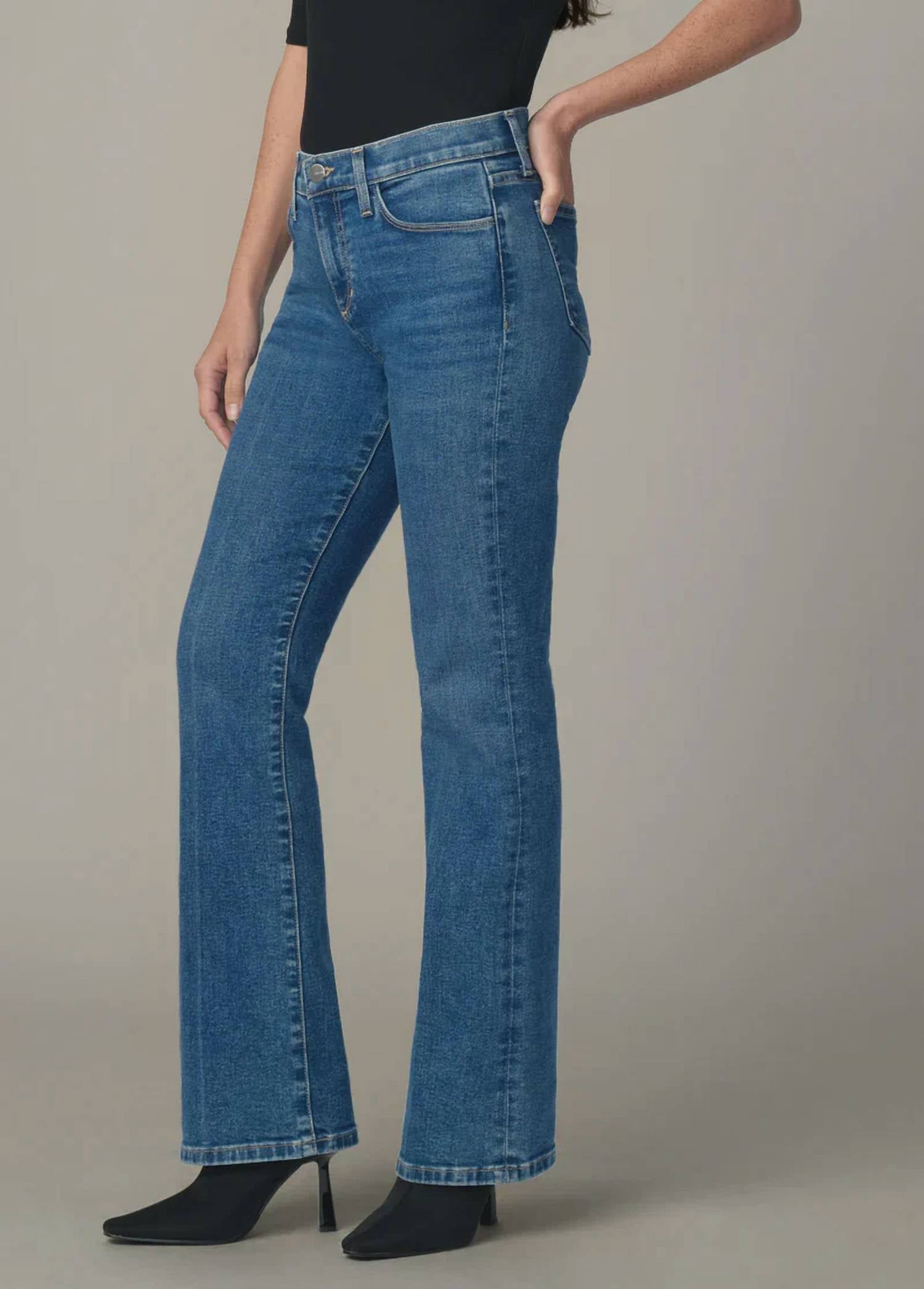 Joe'S Jeans - Provocateur Mid-rise Petite Bootcut Jeans