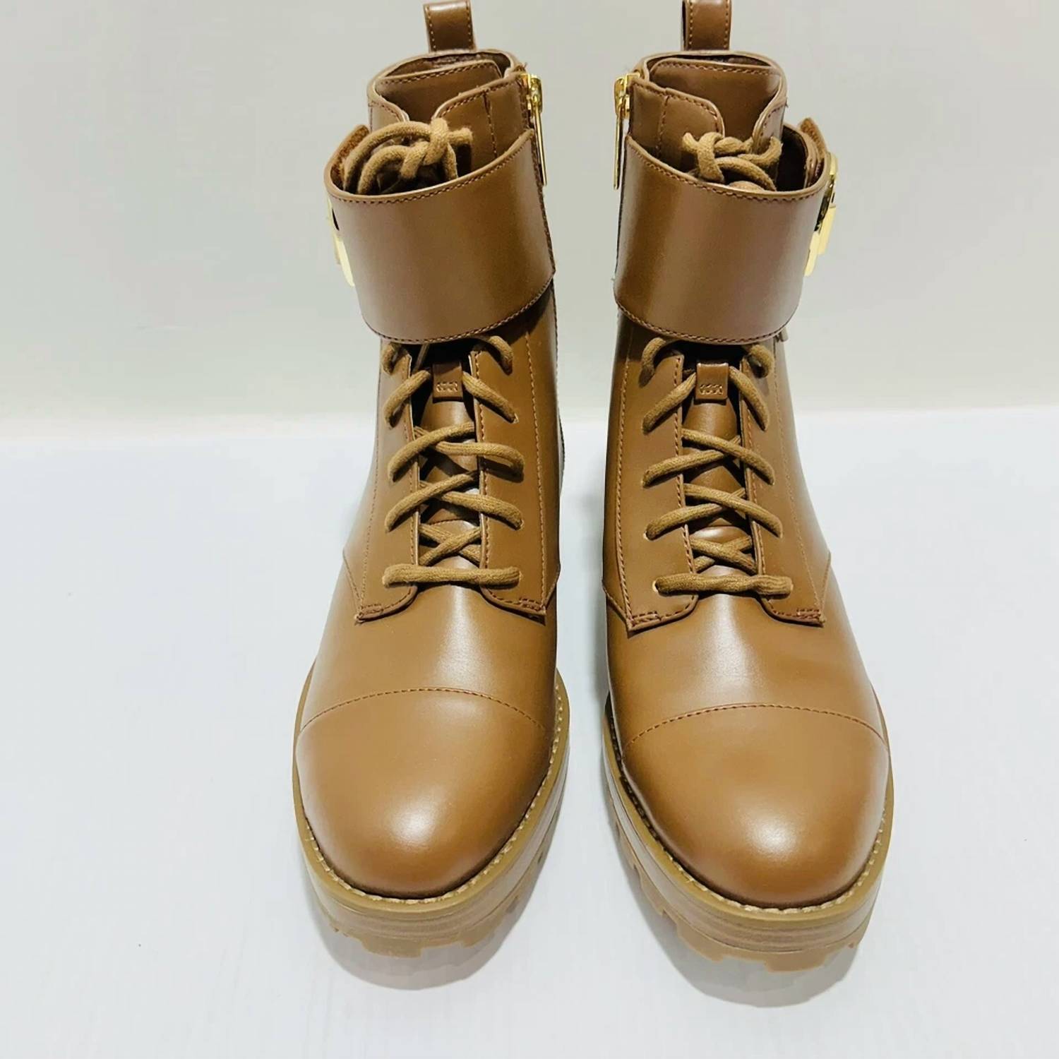 Michael Kors - Women's Vegan Leather Combat Boots