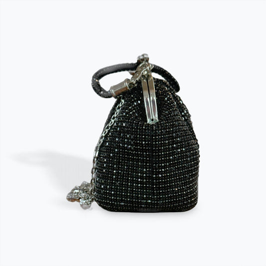 Cejon - KISS LOCK RHINESTONE BAG