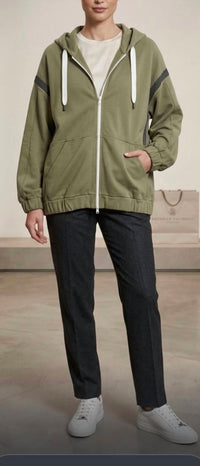 Brunello Cucinelli - Emleshied Zip-up Hoodie
