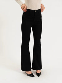 DAZE Sunset Flare High Rise Flare Jeans in after party - women's jeans