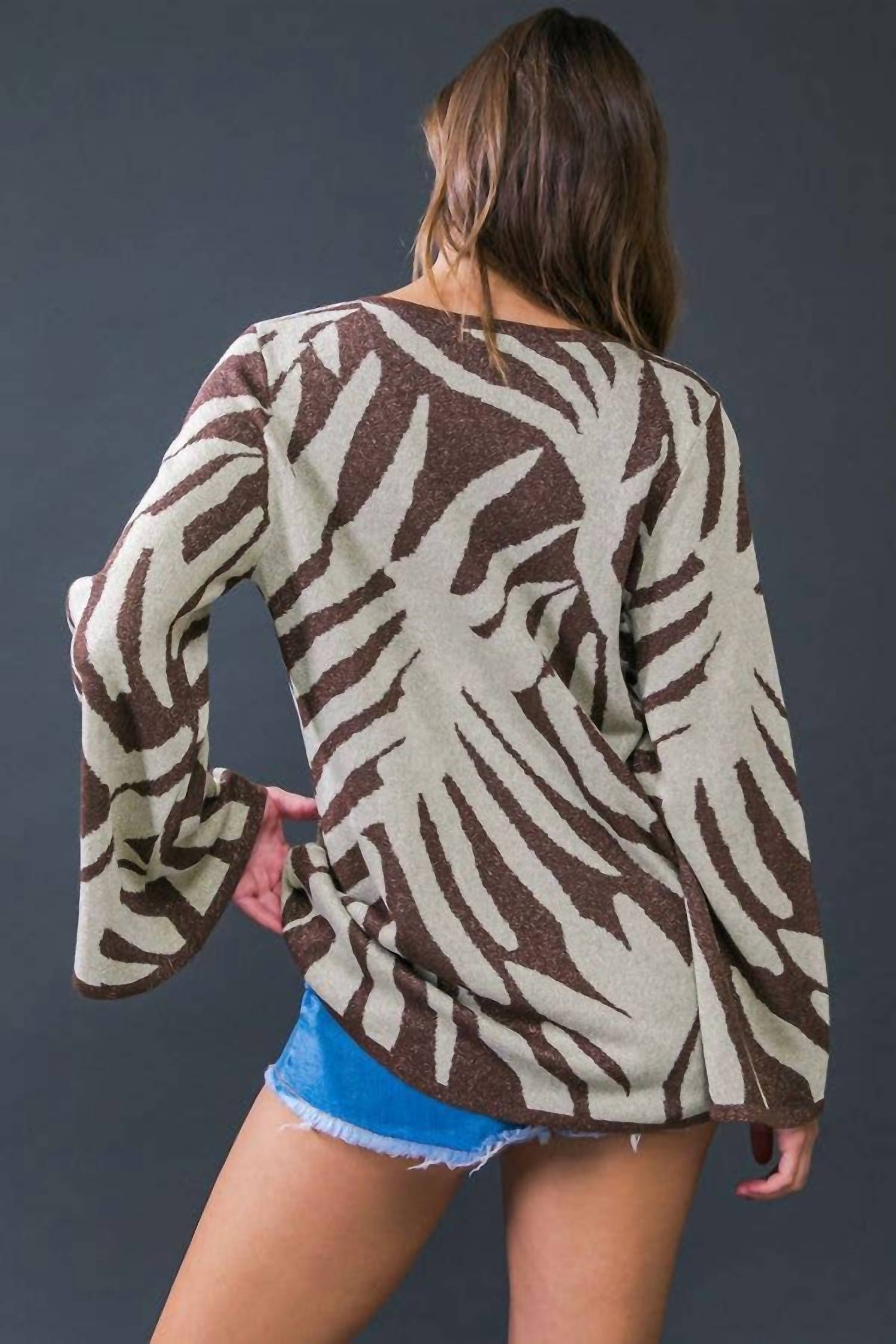 Flying Tomato - All My Heart Sweater Top