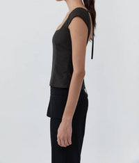 St. Agni - Wool Cap Sleeve Top