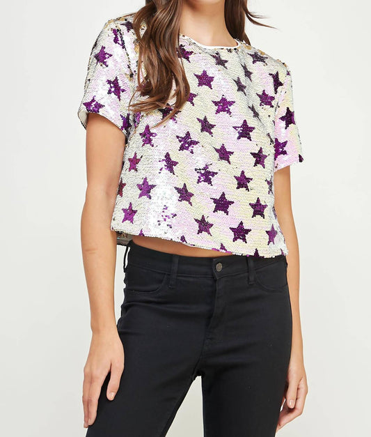 Strut & Bolt - Star Sequins Top