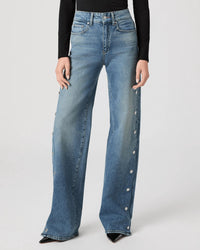 Paige Sasha Wide Leg Jeans in cruising - women's pants - view 4