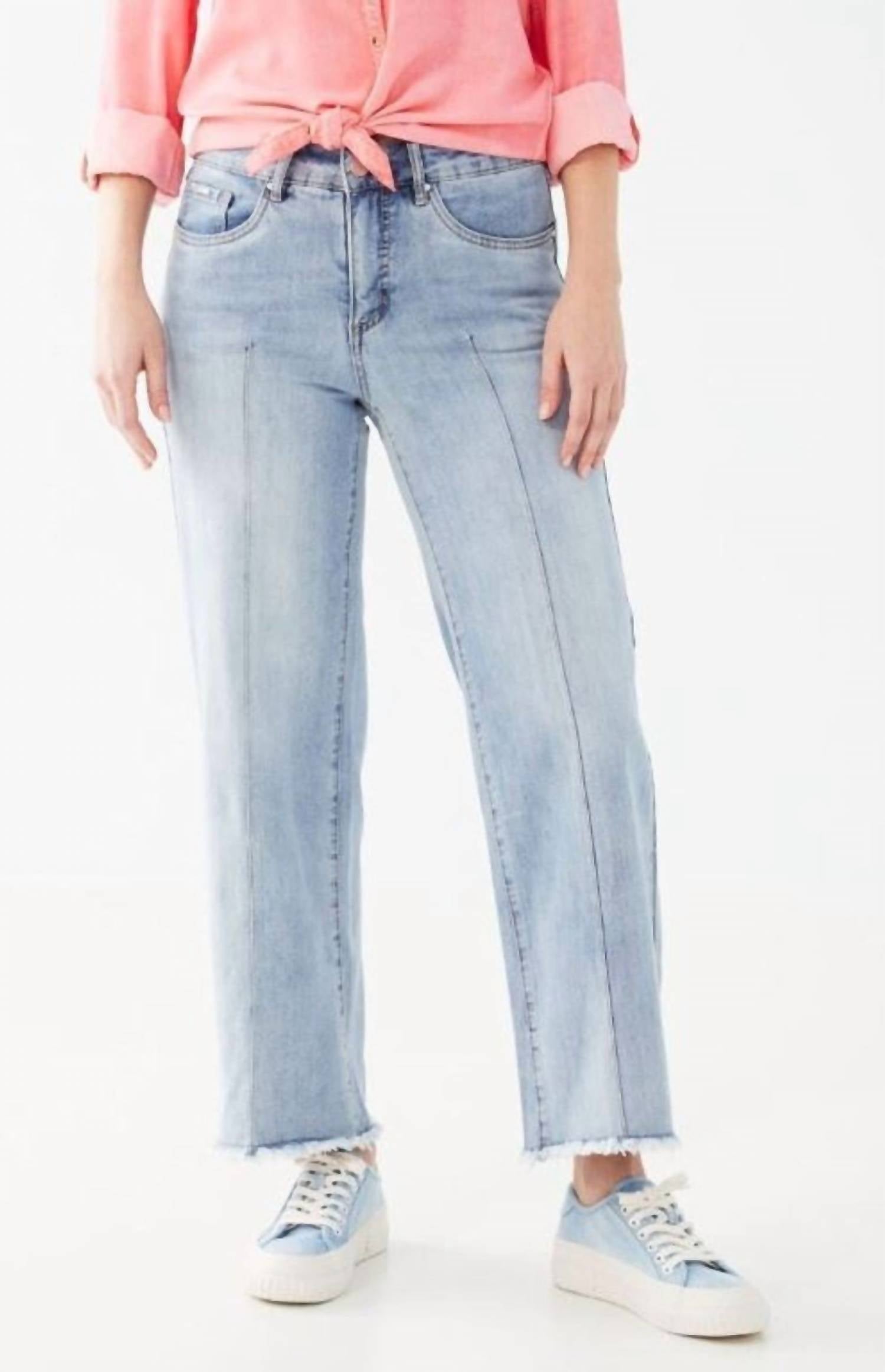 Fdj - Olivia Wide Leg Ankle Jeans