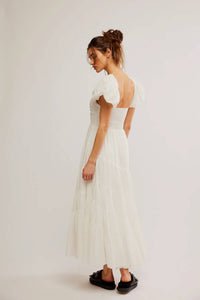 Free People - Sundrenched Short Sleeve Maxi Dress