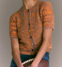Allison New York - Fuzzy Effie Cardigan