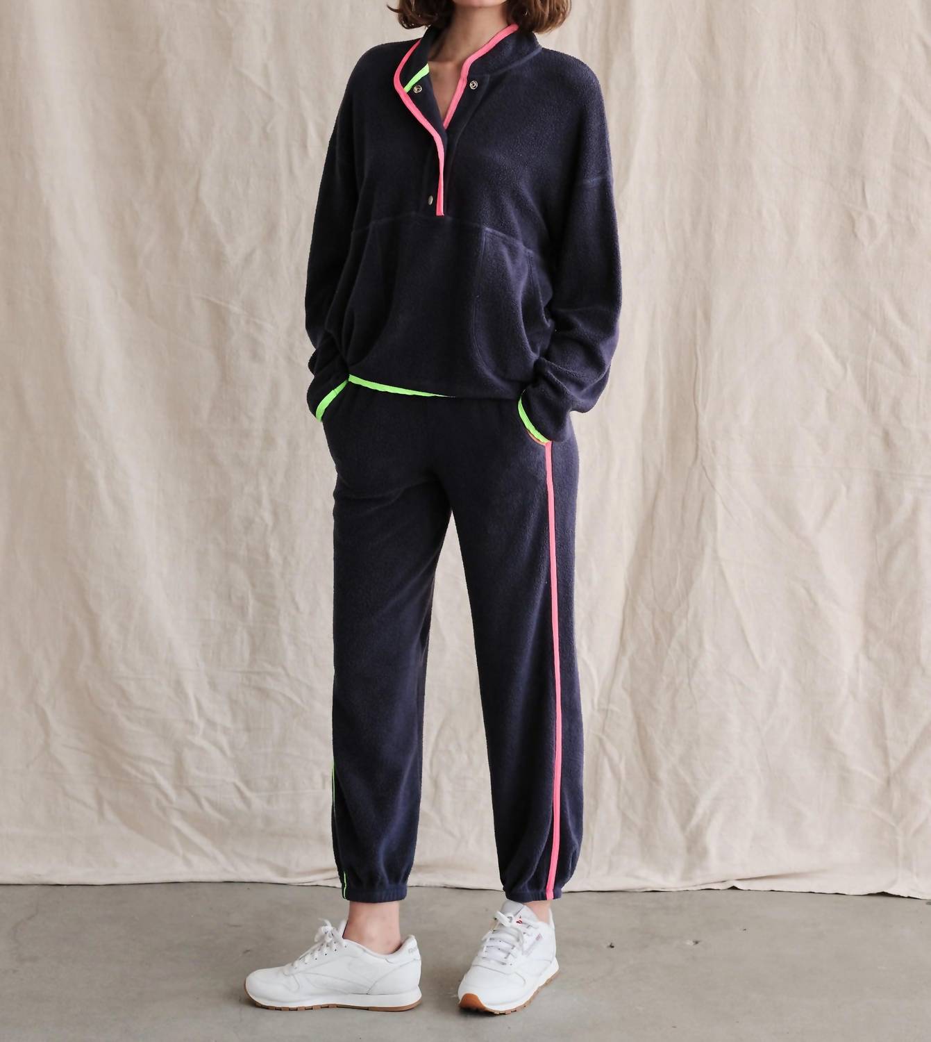 Sundry - Faux Sherpa Sweatpant