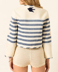 Alix Of Bohemia - Rowan Star and Stripe Linen Jacket