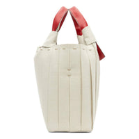 Valentino Garavani - Women's Plissé Edition Sac Atelier Large Canvas Tote Bag