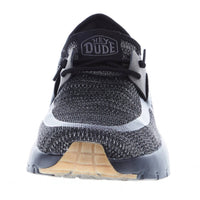 HEY DUDE Men's Sirocco Shoes in black night - men's sneaker - view 4