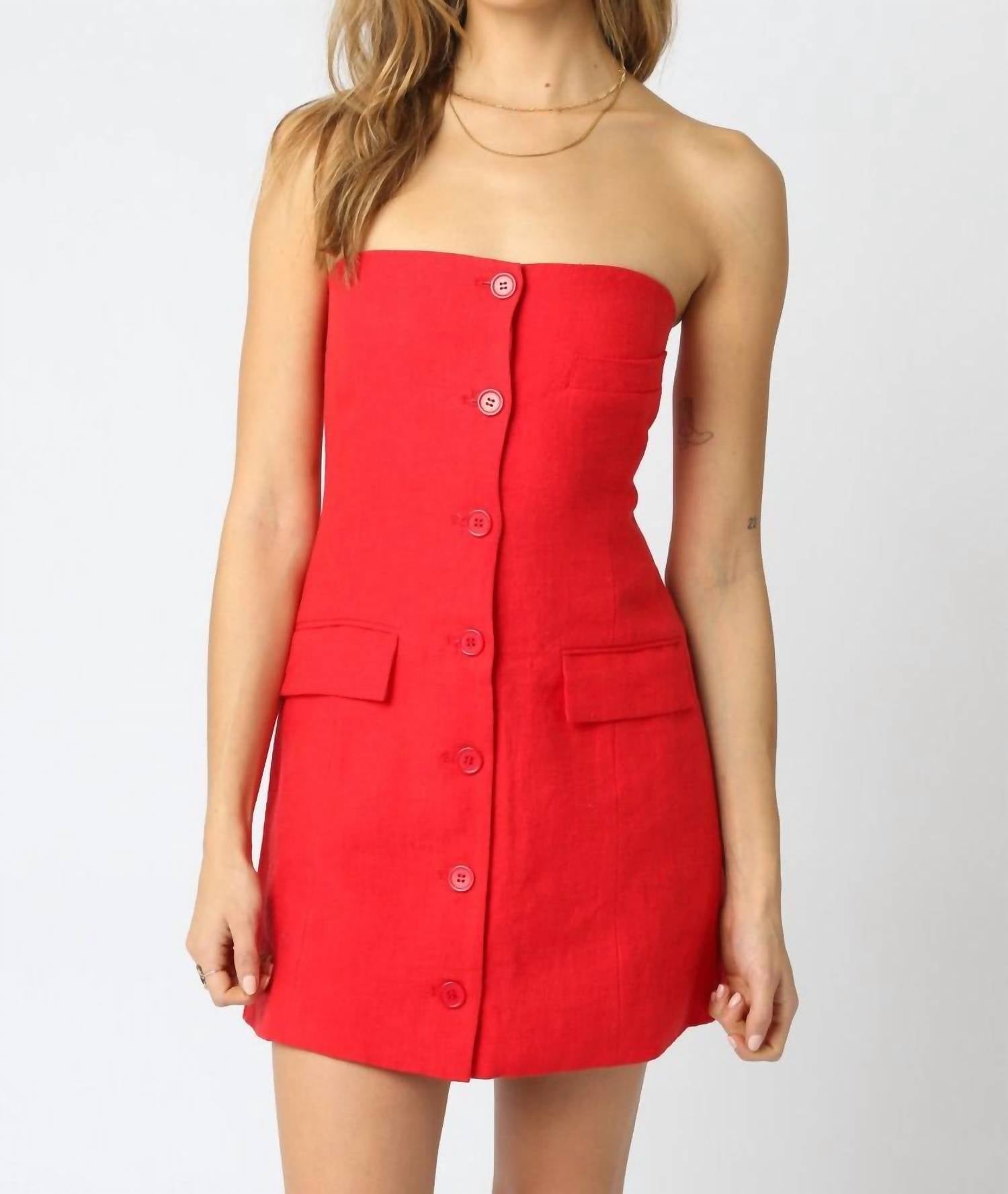 Olivaceous - Giselle Dress