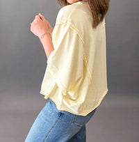 Rae Mode - Oversized Short Sleeve Top