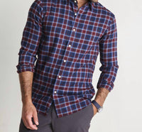 Vineyard Vines - Performance Brushed Tech Twill Jethro Plaid Shirt
