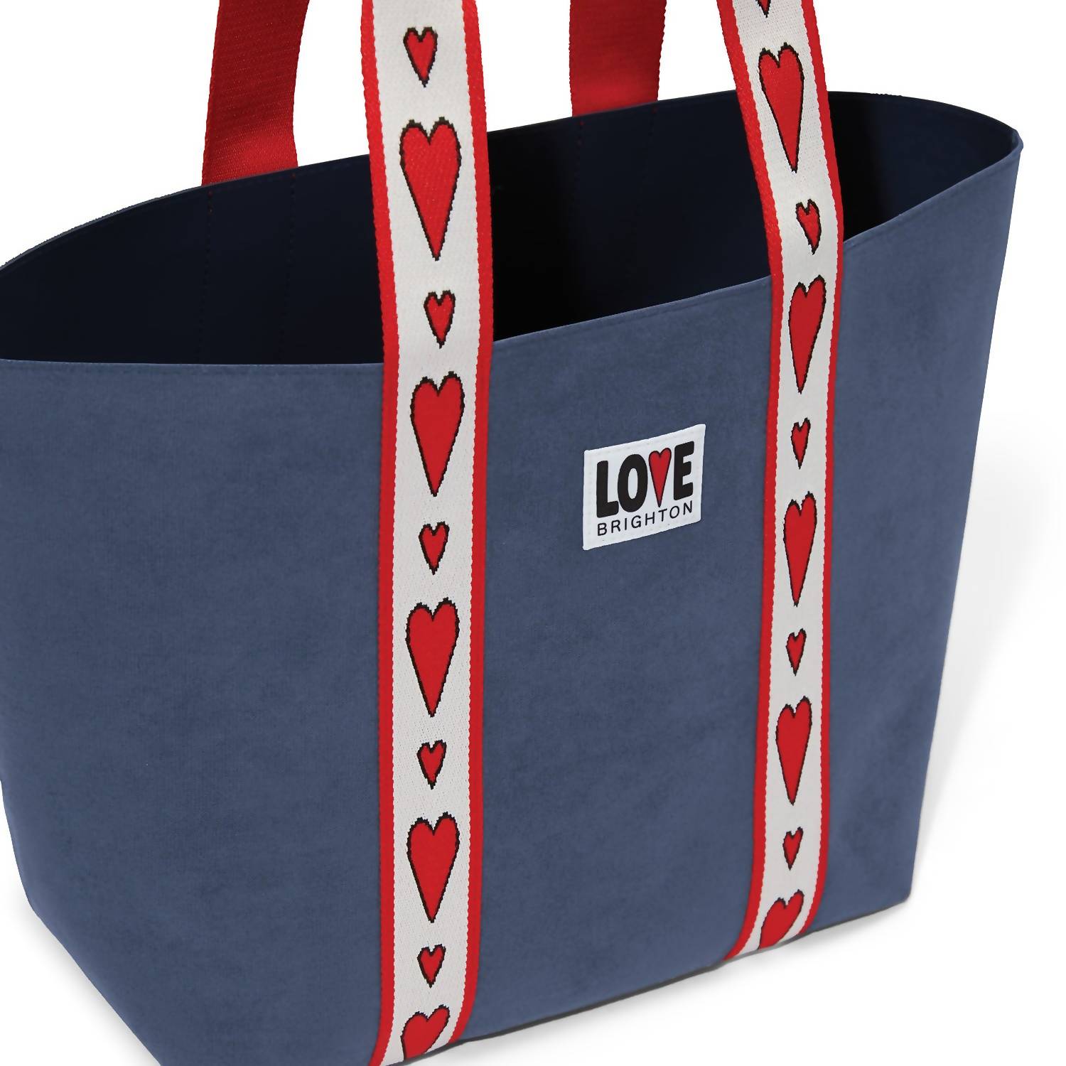 Brighton Women's Velveteen Love Tote Bag in multi - women's bag - view 4