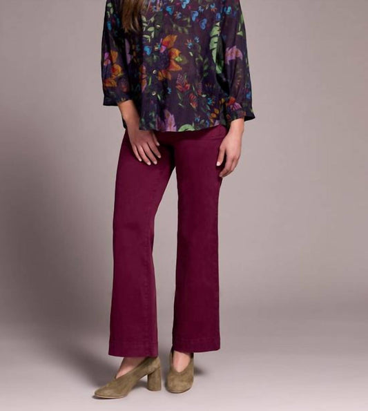Tribal - Flowy Dolman Sleeve Blouse With Self-covering Buttons