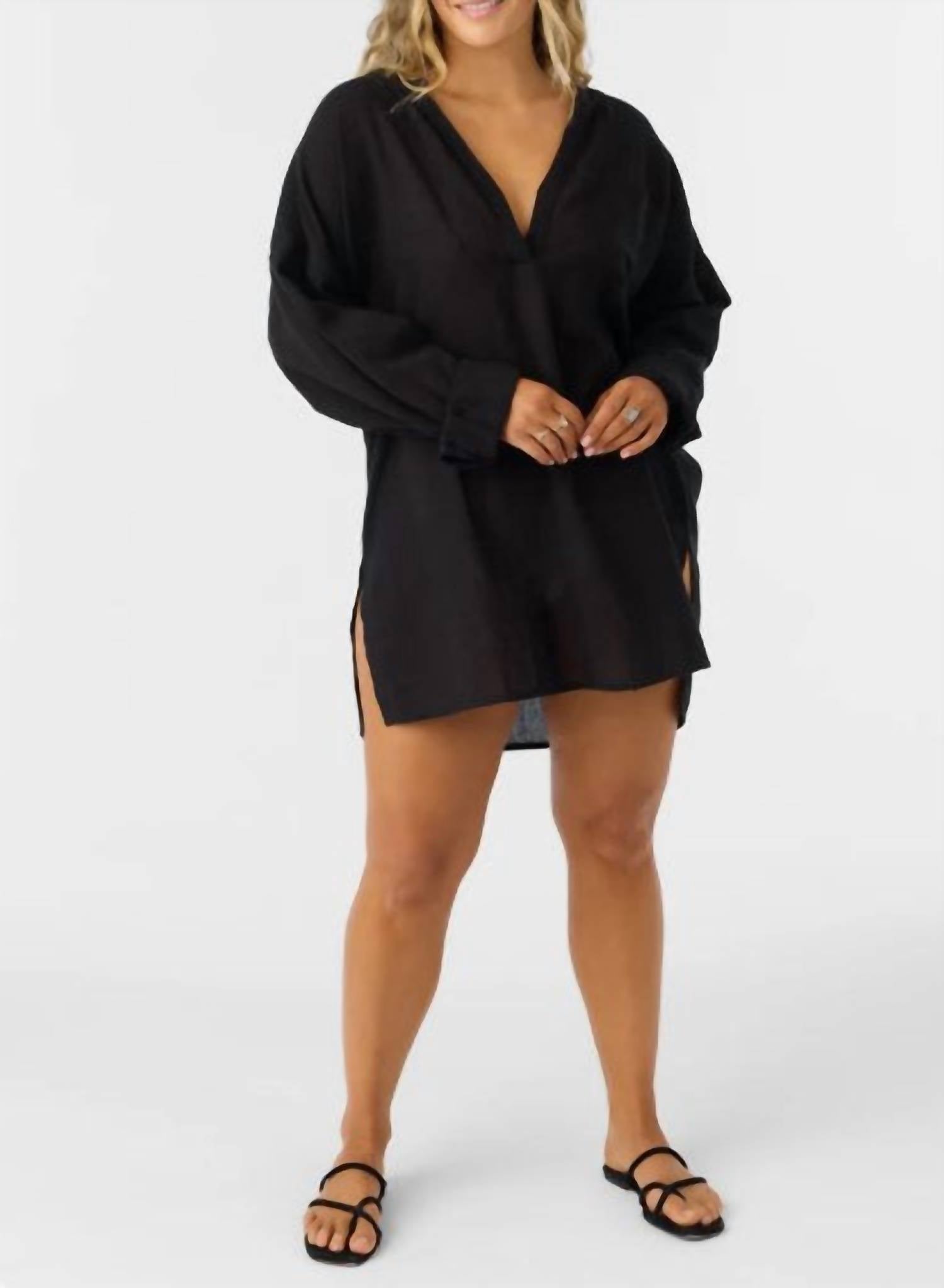 O'NEILL Belizin Cover Up in black - women's swimwear