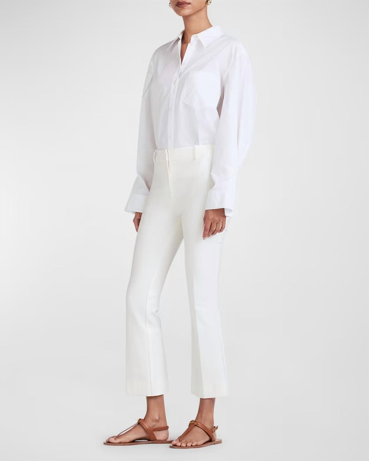 Derek Lam 10 Crosby - Crosby Cropped Flare Trouser