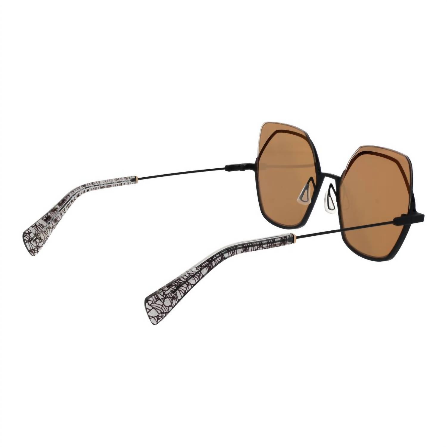 Yohji Yamamoto - Unisex Stainless Steel Half Frame Sunglasses