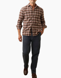 Faherty - Nazare Button Front Flannel Shirt