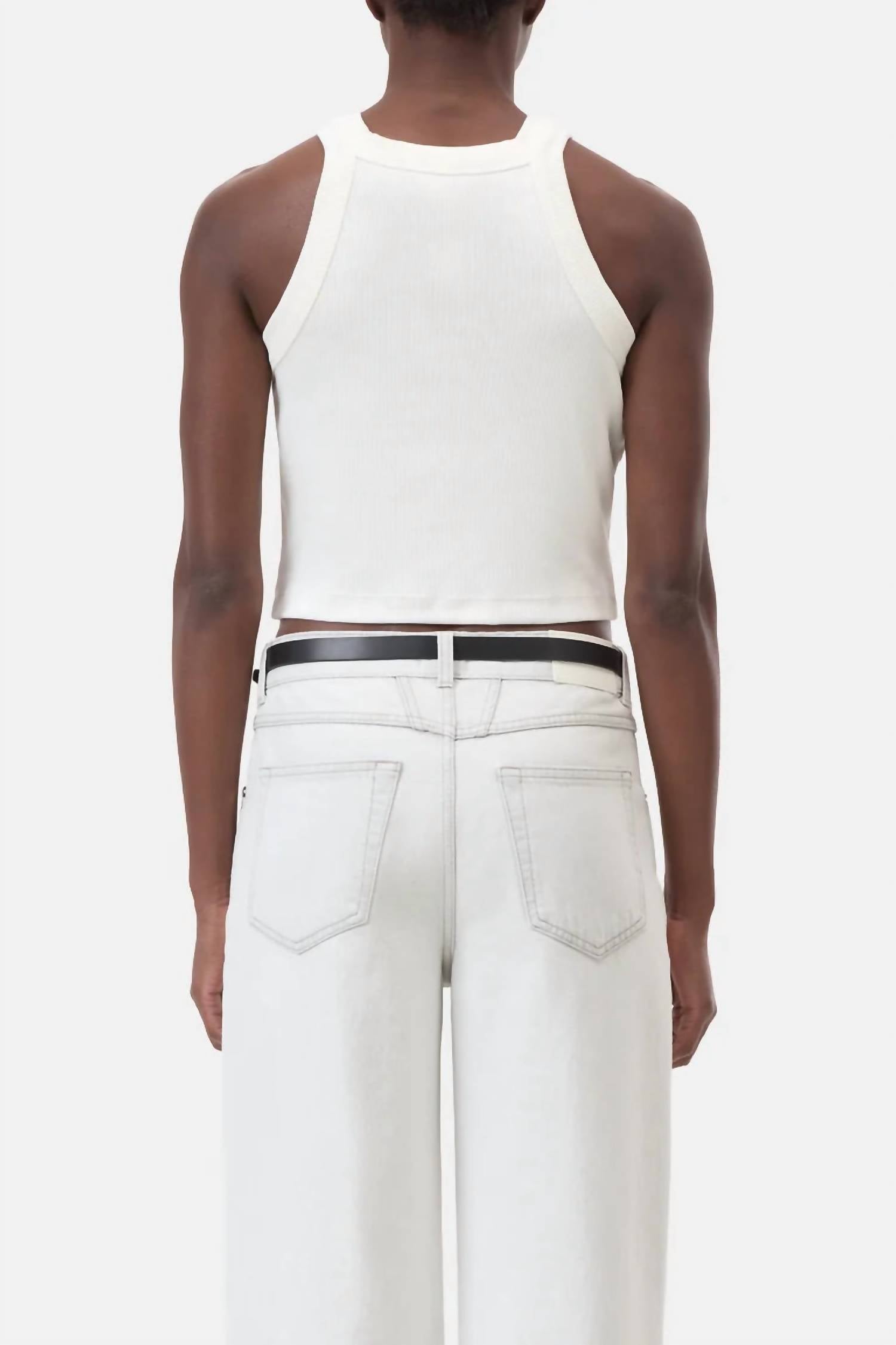 Closed - Cropped Racer Tank