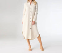 Coco + Carmen - Keira Long Sleeve Dress With Back Button