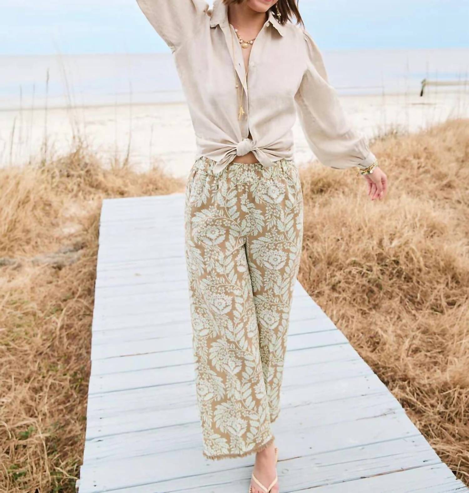 Spartina 449 - Resort Fringe Palazzo Pant