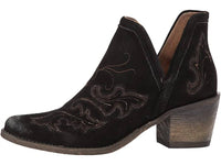 Circle G - Women's Leather Slip On Bootie