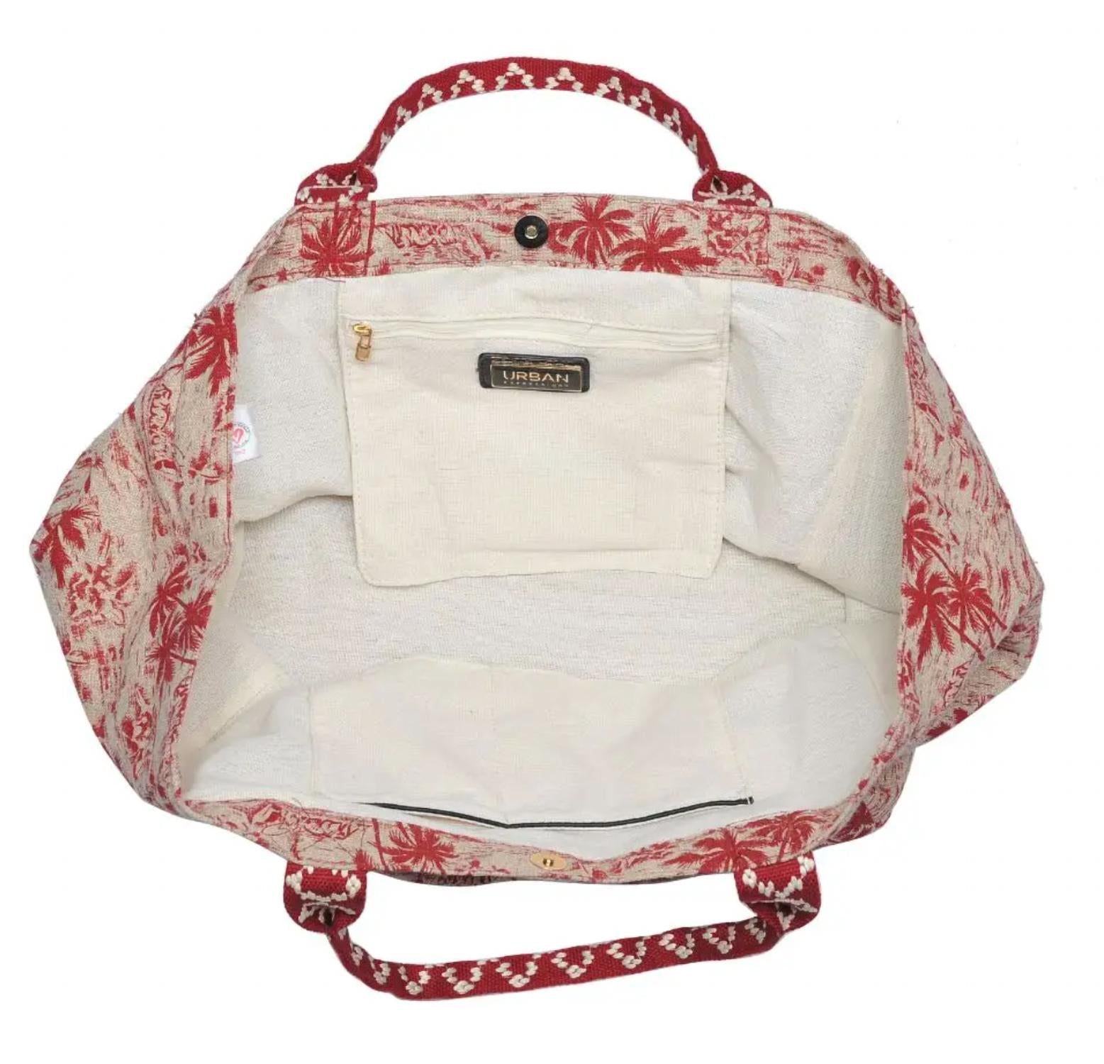Urban Expression - Women's Marbella Print Tote Bag