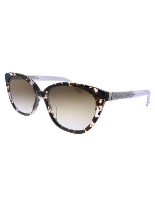 Kate Spade - PHILIPPA/G/S Cat-Eye Plastic Sunglasses with Purple Gradient Lens