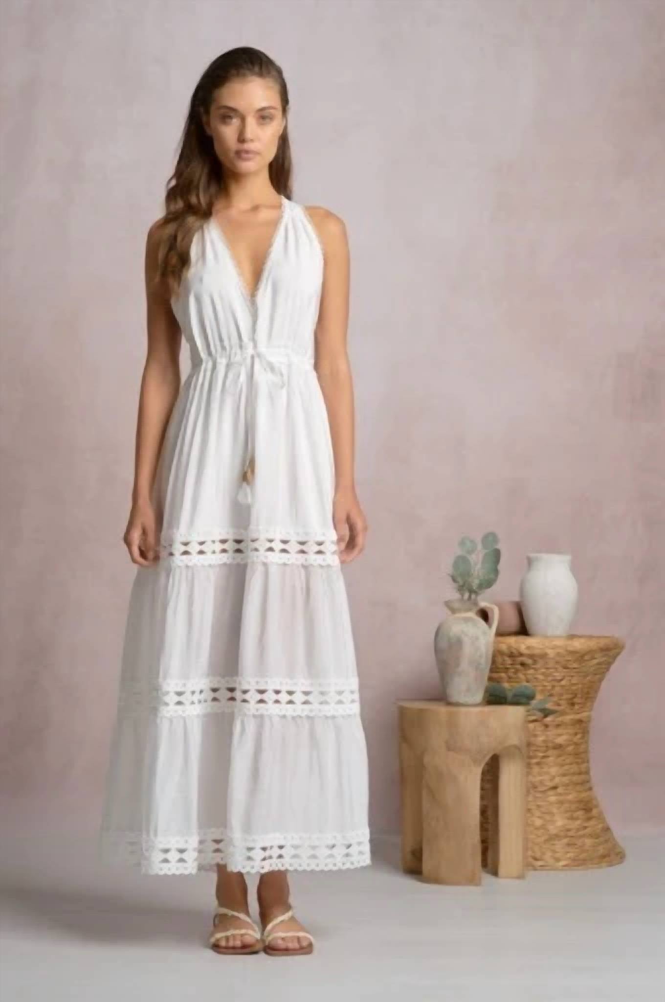 Elan - Tiered Maxi Dress