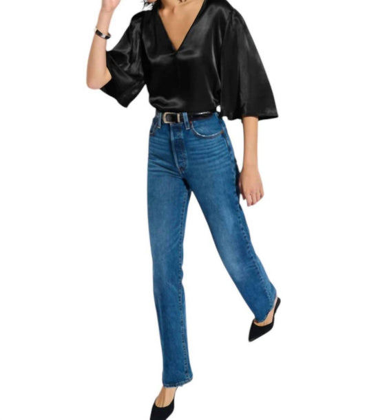 Nation Ltd - Mel Flared Sleeves Top