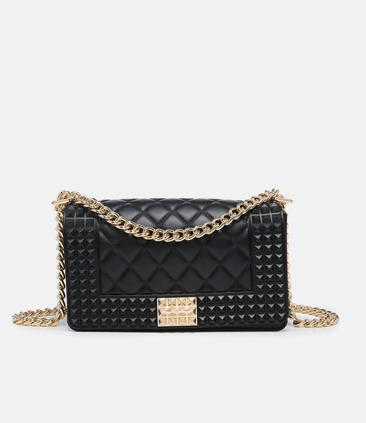 Jen & Co. - Women's Billie Studded Chain Crossbody