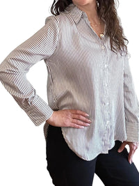 Blu Pepper - Pinstripe Button Down Shirt