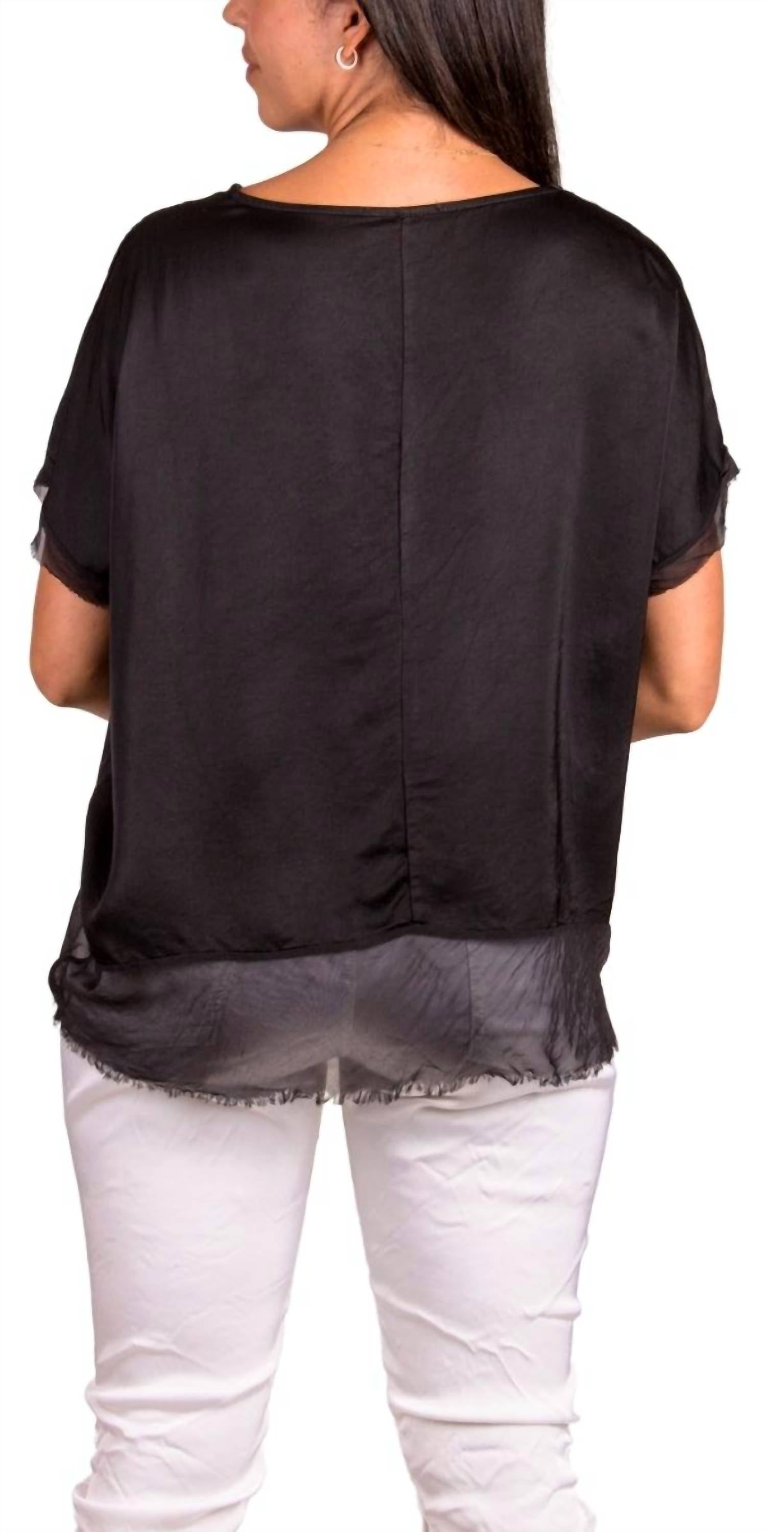Gigi Moda - Turin Silk Top
