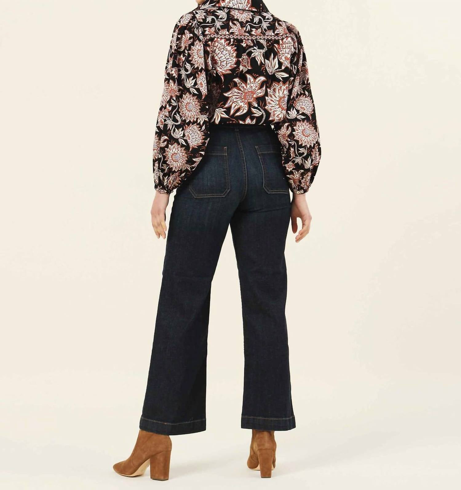 Omika - Sierra Long Sleeve Blouse