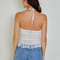 Dh New York - Valetta Halter Sleeveless Top