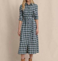Southern Tide - Trista Gordan Tartan Shirt Dress