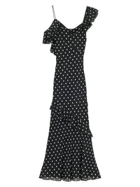 Self-Portrait - Polka Dot Maxi Gown