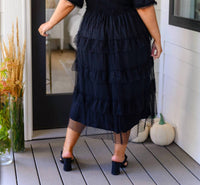 Polagram - Midnight Waltz Midi Dress