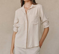 Bella Dahl - Split Back Button Down Shirt