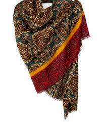 Dolma - Women's Amarantha Wool Silk Scarf